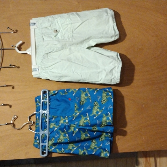 Lot of Boys Shorts&Jeans Blue&Green Childrens Place Penguin Lightning Bug Sz 5&6 - Picture 9 of 9